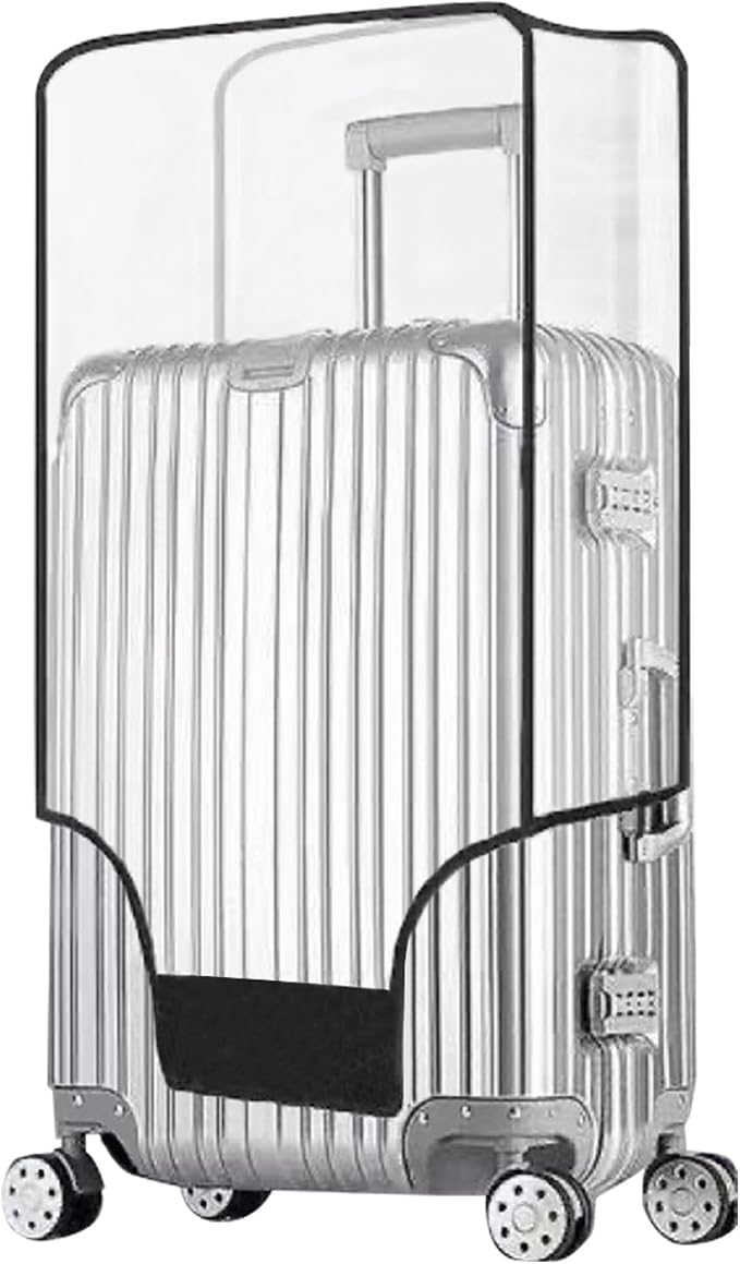 Clear Suitcase Cover by Tangaburu