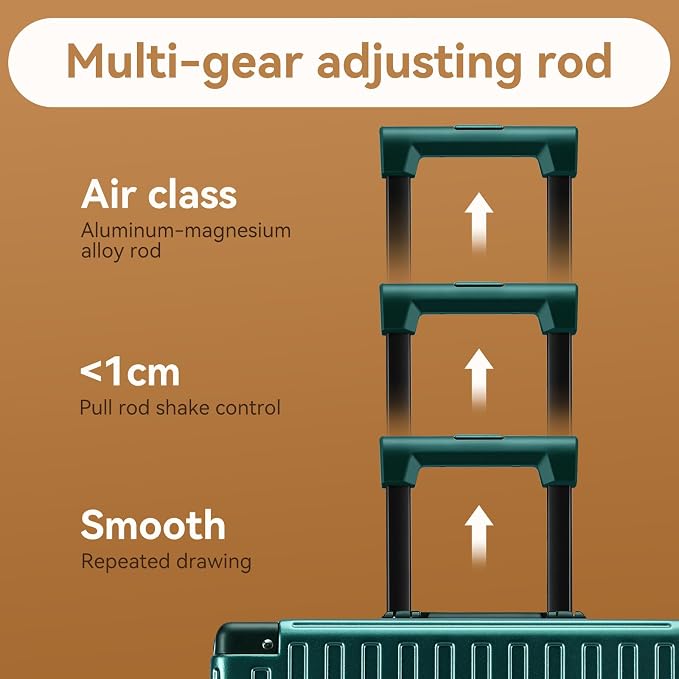 ROAMING Zipperless Luggage Airline Approved - Image 6