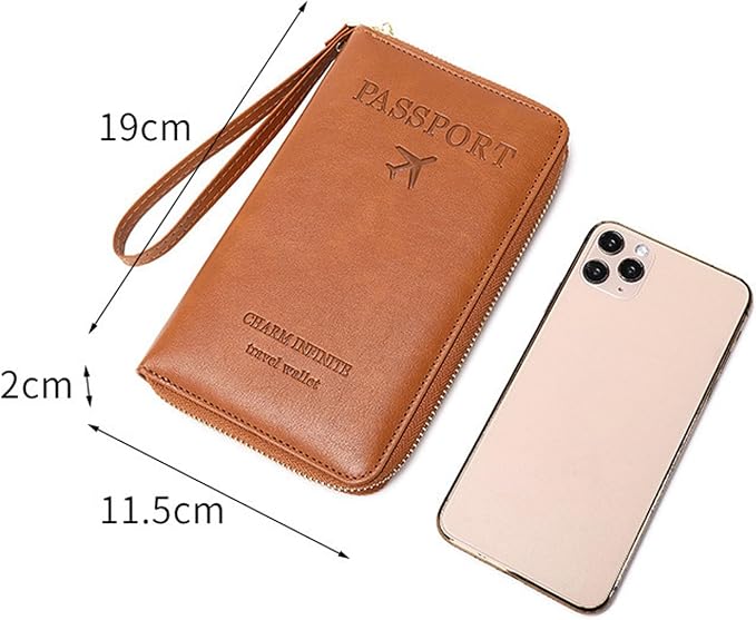 Multi-Function RFID Travel Passport Wallet - Image 8