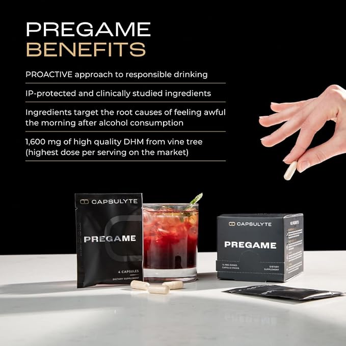Pregame | Prevent Feeling Awful After Drinking | Alcohol Aid and Liver Health | - Image 4