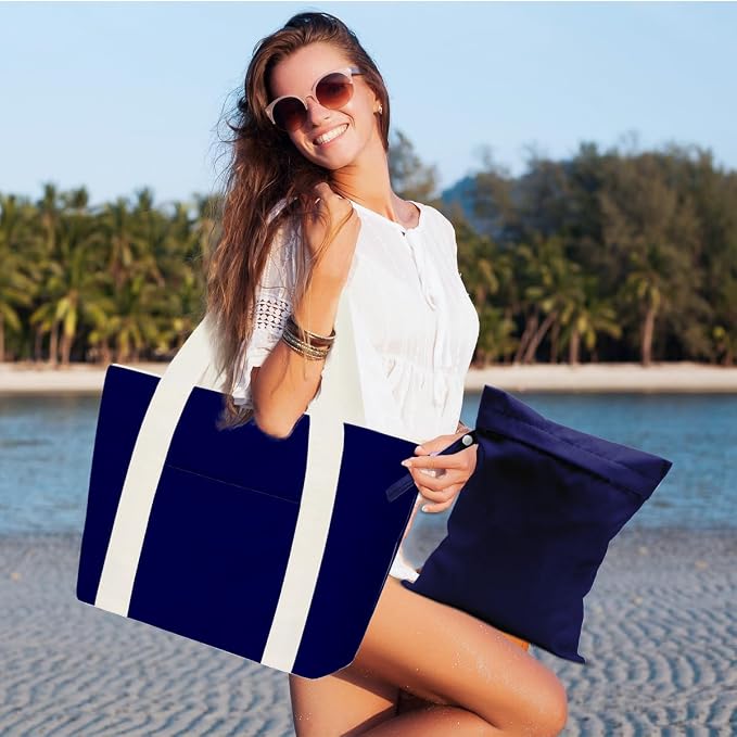 Beach Bags Wet Bag for Swimsuit Tote Bag for Friends Travel Gifts, Aloha Bags - Image 4