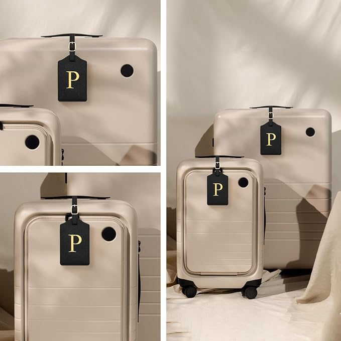 Luggage Tag PU Leather for Suitcase Baggage Handbag Travel Bag Label Suitcase - Image 4