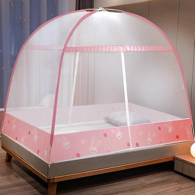 Pop-Up Mosquito Net Tent for Beds Portable Folding Canopy - Image 8