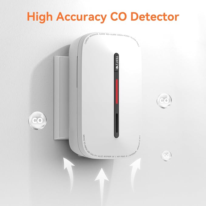 Jemay Carbon Monoxide Detector Plug in - Image 5