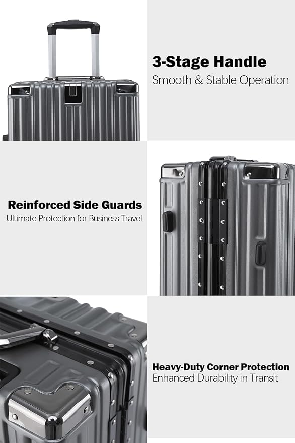 HotWay 24 Inch Aluminum Frame Luggage - Image 5