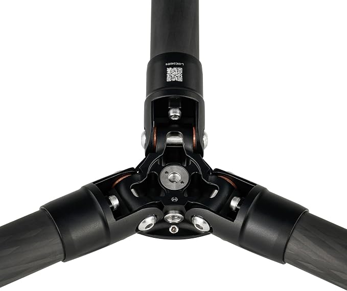 Leofoto Professional Camera Tripod, 4 Leg Sections, 360° Ball Head, Max Load - Image 6