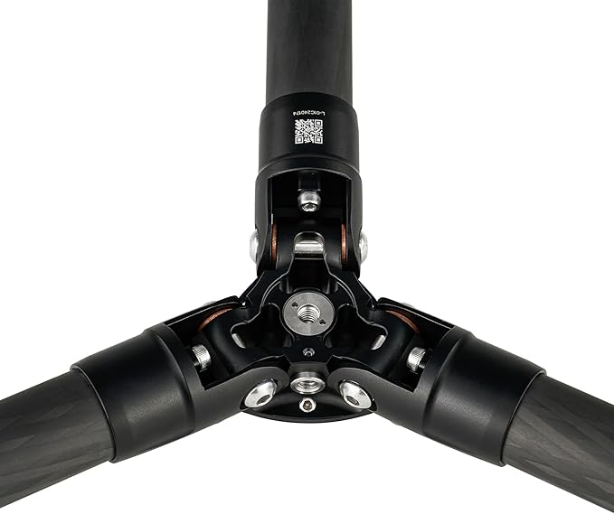 Leofoto 42" Lightweight Carbon Fiber Travel Tripod, Professional Compact Tripod - Image 4