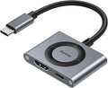 RayCue 2-in-1 USB C Hub, USB C to HDMI Adapter by RayCue