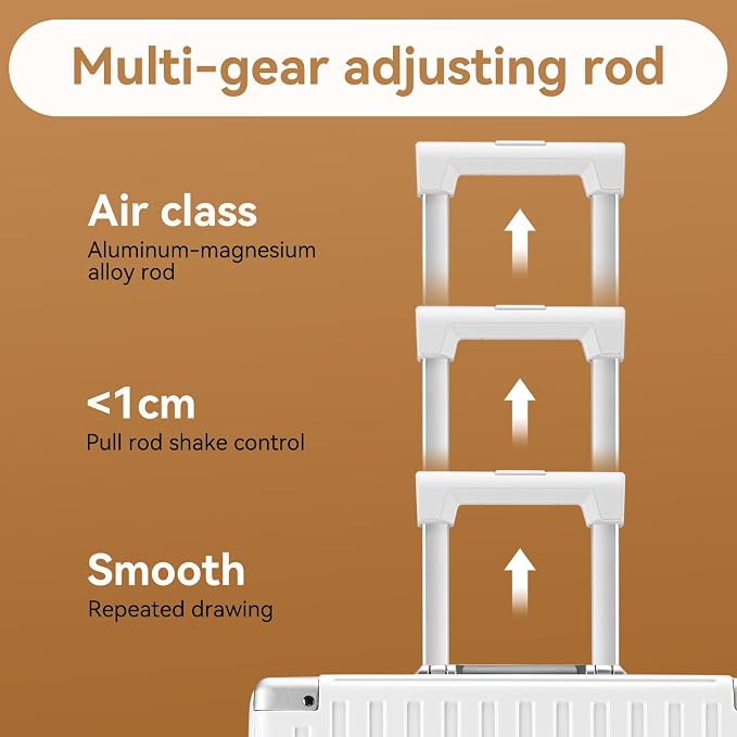 ROAMING Zipperless Luggage Airline Approved - Image 9