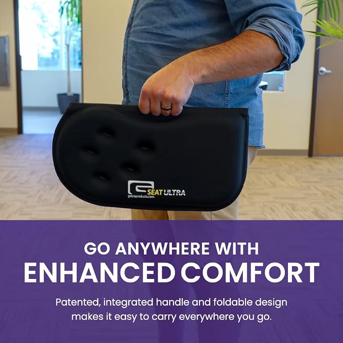 GSeat Ultra Orthopedic Gel and Foam Seat Cushion – - Image 8