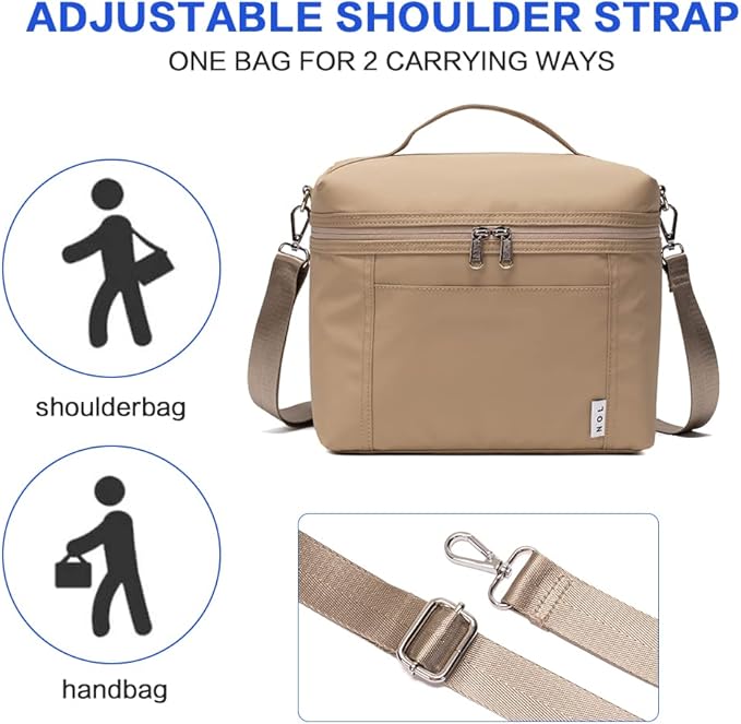 NOL Natural Organic Lifestyle Insulated Lunch Bags - Image 8