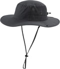 Home Prefer UPF50+ Mens Sun Hat Wide Brim Womens UV Protection Beach Bucket Hat by HomePreferHatsCaps