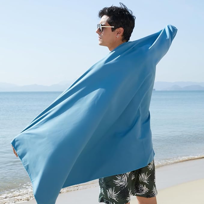 Rainleaf Microfiber Towel Perfect Travel & Gym & Camping Towel. Quick Dry - Image 6