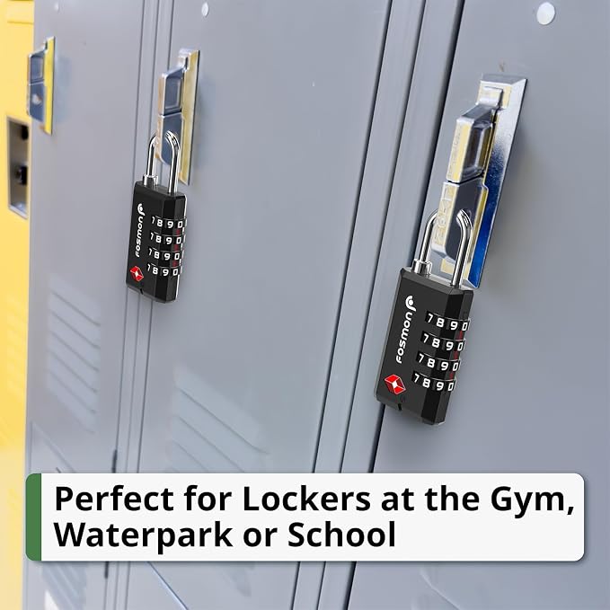 Fosmon TSA Approved Locks for Luggage/ Suitcase - Image 7