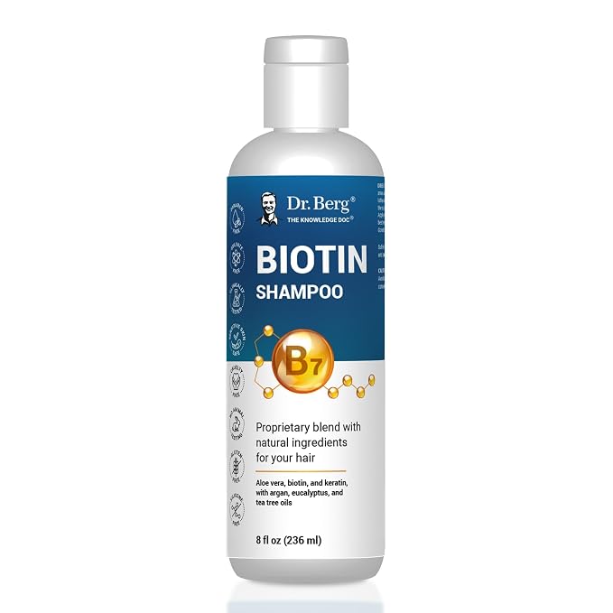 Dr. Berg Biotin Shampoo for Men & Women by DrBergNutritionals