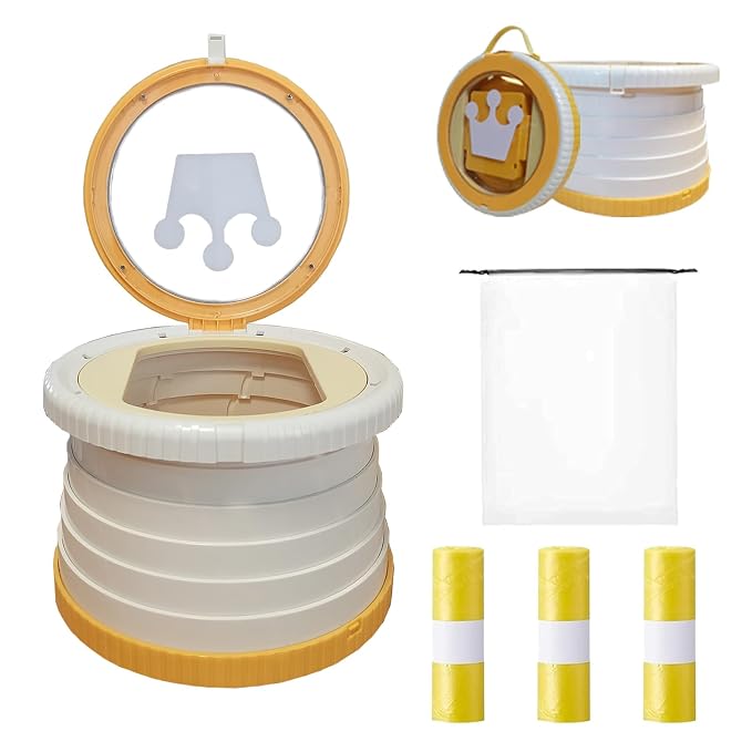 SunnySmile Portable Toilet for Kids, Portable Potty Seat for Toddler Travel by SunnySmile