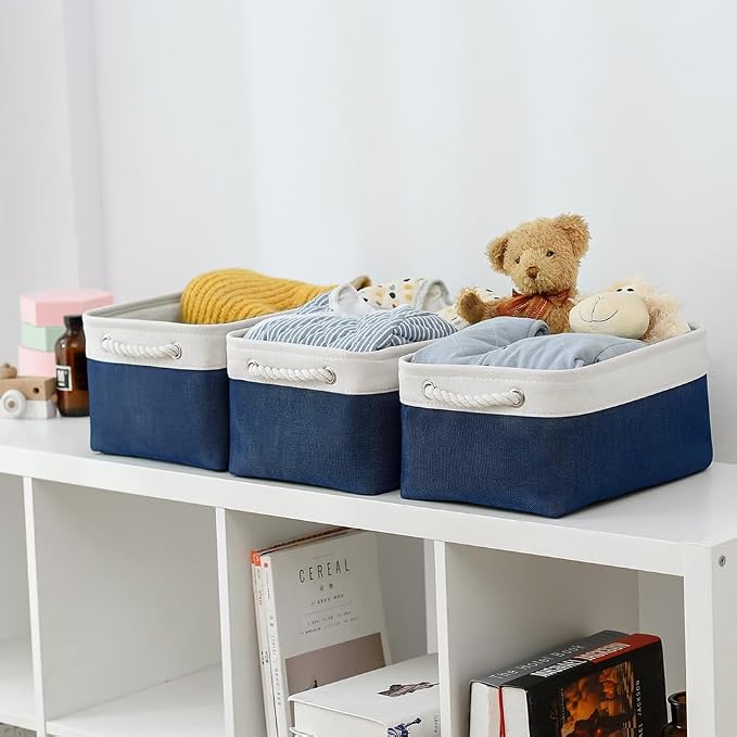 TheWarmHome Storage Bins for Shelves - Image 2