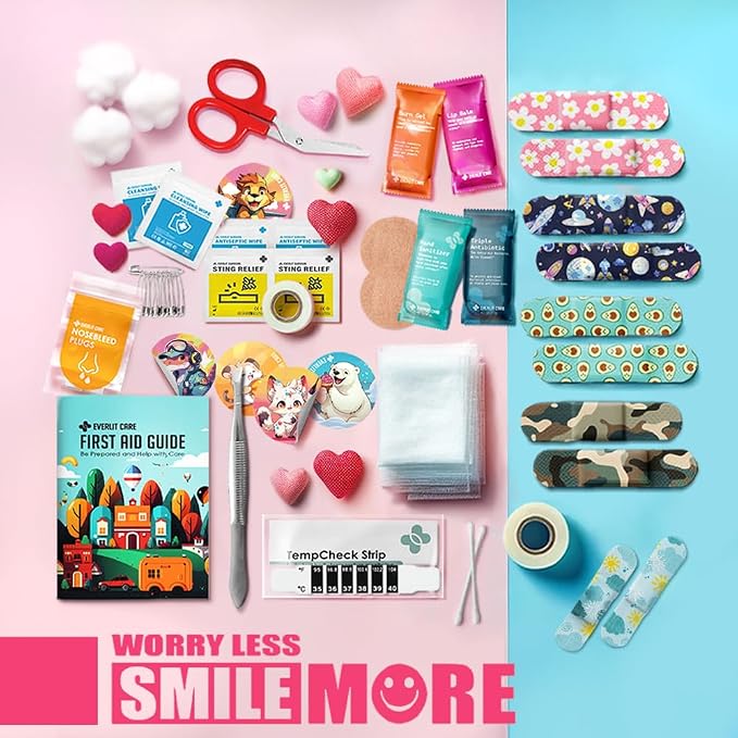 EVERLIT Mini Rescue Pack | 105 Medical Essentials Organized in Portable Storage - Image 3