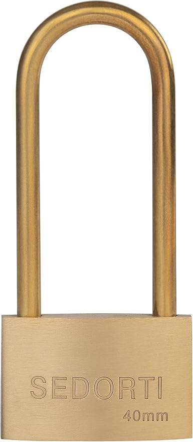 Weather Proof Lock, Keyed Alike Solid Brass Padlocks - Image 3