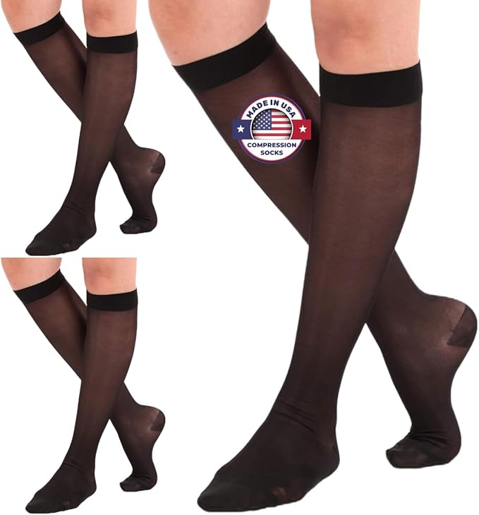 Made in USA - Plus Size Compression Stockings by AbsoluteSupportCompressionSocks