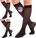 Wide Calves Sheer Compression Socks by AbsoluteSupportCompressionSocks