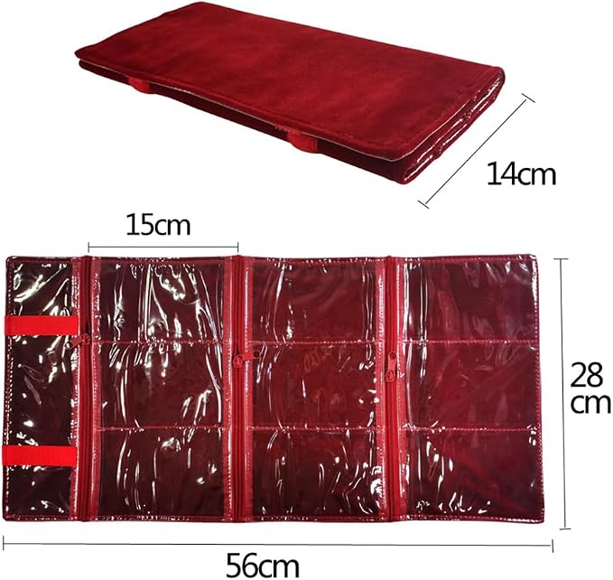 Travel Jewelry Roll Bag Portable Organizer Pouch - Image 8