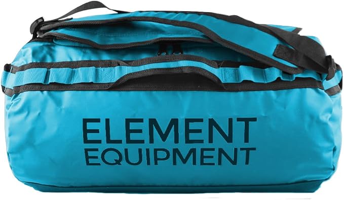 Element Equipment Trailhead Duffel Bag Shoulder Straps Waterproof Teal Small - Image 2