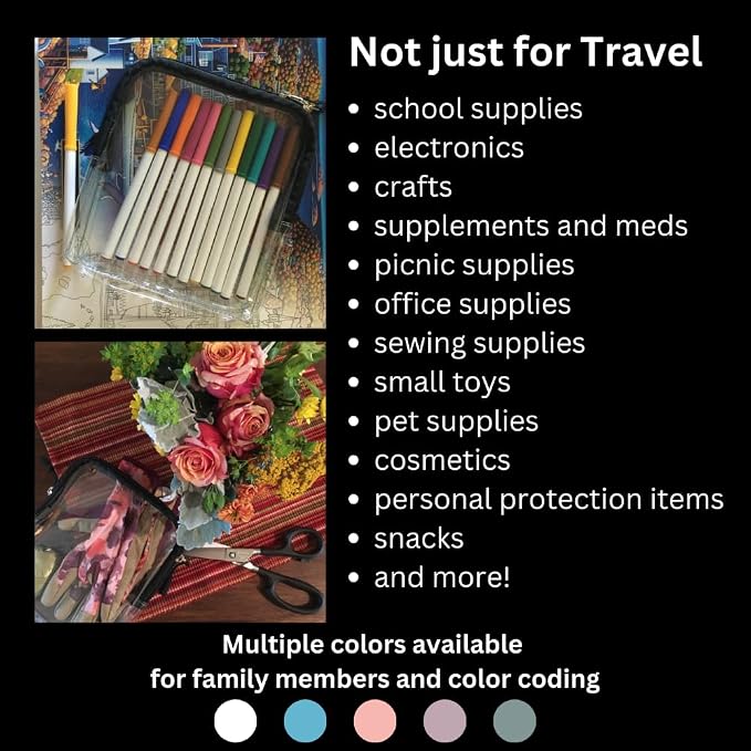 BORSALI Quart Size Bag TSA-Approved - Image 6