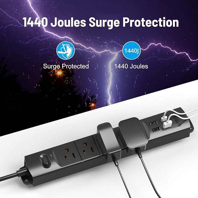 TROND Surge Protector Power Strip - Image 4