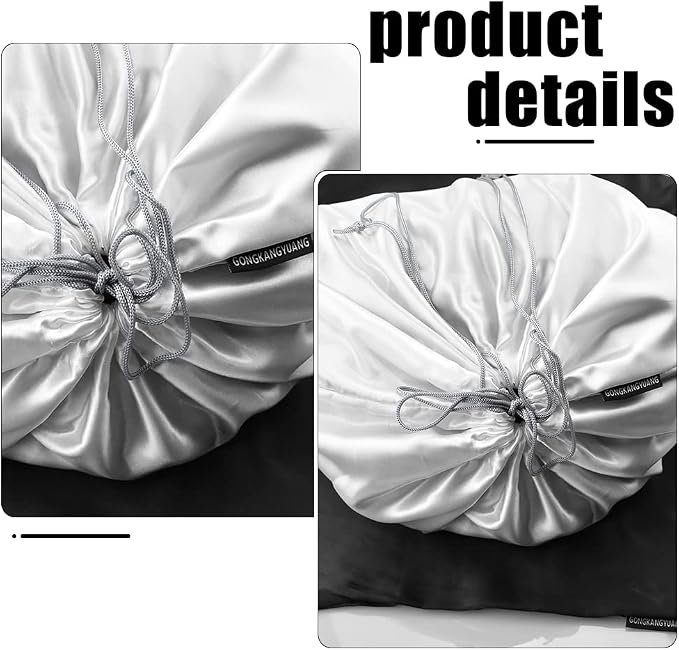 6 Pack Dust Bags for Handbags Silk Dust Cover Bag for Handbags Purses Shoes - Image 3