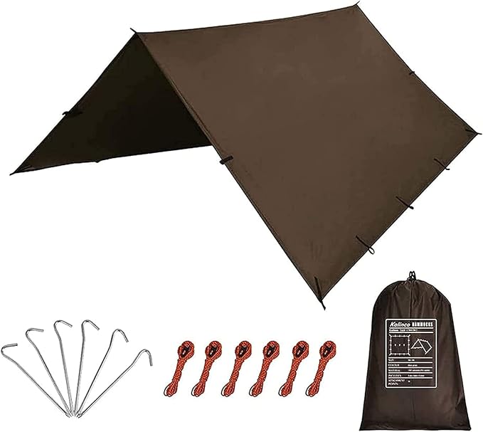 KALINCO Tent Tarp, Picnic Mat Camping Tarp Tent Hammock Tarp, pu Waterproof by KALINCO