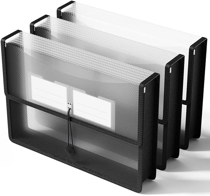 ThinkTex Plastic Expanding File Folder, Transparent envelopes - Image 8