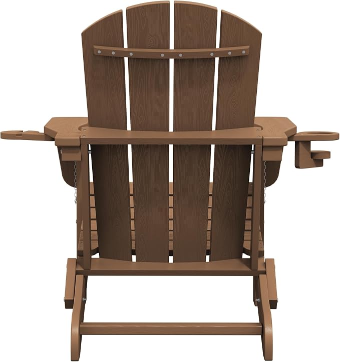 SERWALL Adirondack Chair with Cup Holders - Image 12