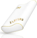 Royal Therapy 1-Pack Memory Foam Pillow, Medium-Firmness Cervical, Queen by ROYALTHERAPY