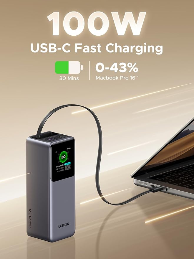 UGREEN Nexode Power Bank 20000mAh 165W - Image 2