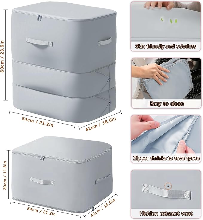 XL Ultra Space Saving Bags self compression organizer bags space saver bag - Image 4