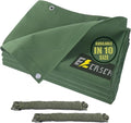 20’x30’ Canvas Tarp Heavy Duty Water Resistant Tarpaulins by Ezcasch