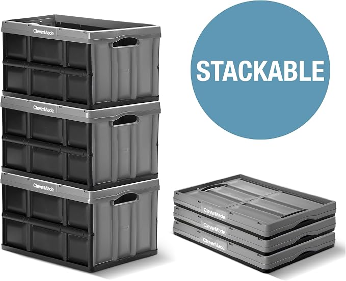 CleverMade Collapsible Storage Bins - Image 6