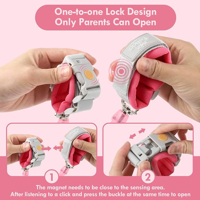 Lehoo Castle Upgraded Anti Lost Wrist Link, Kid Harness - Image 5