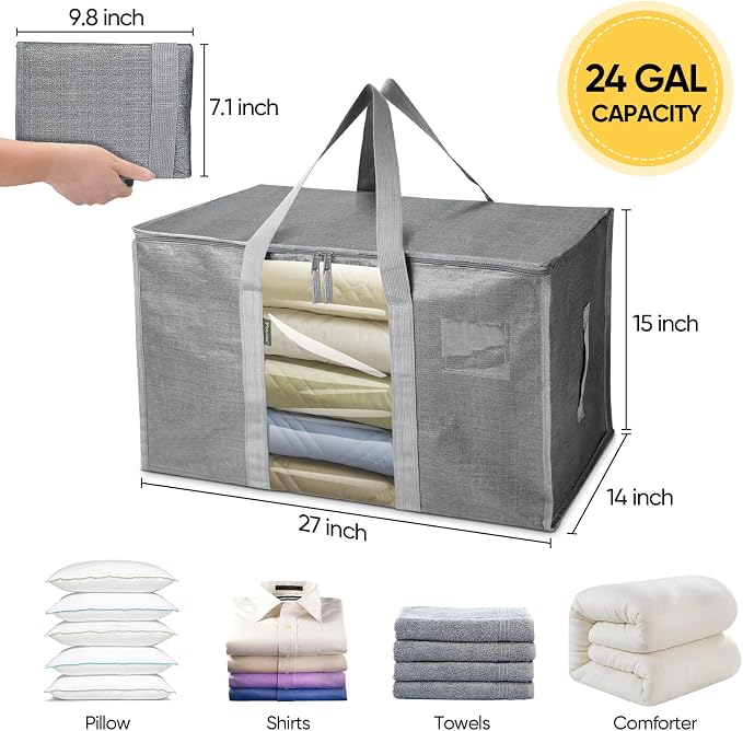 BALEINE 4-Pack Oversized Moving Bags - Image 2