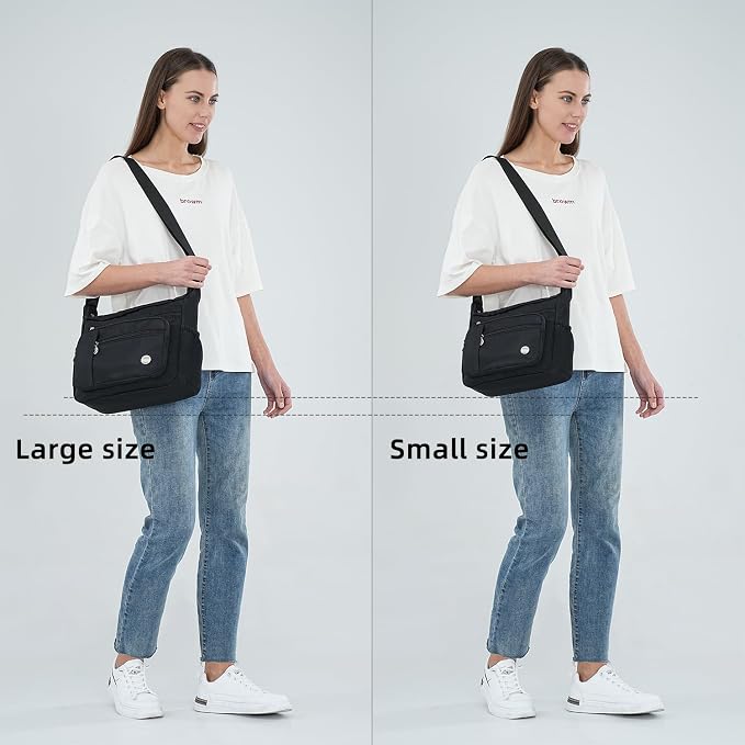 MINTEGRA Women Shoulder Handbag Roomy Multiple Pockets Bag Ladies Crossbody - Image 2