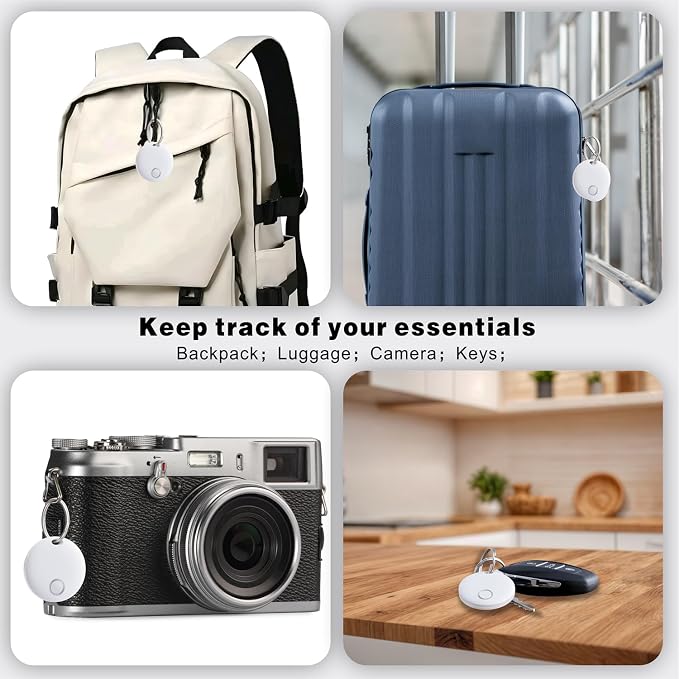 Air Tracker 4 Pack, Smart Bluetooth Tracker Works - Image 6