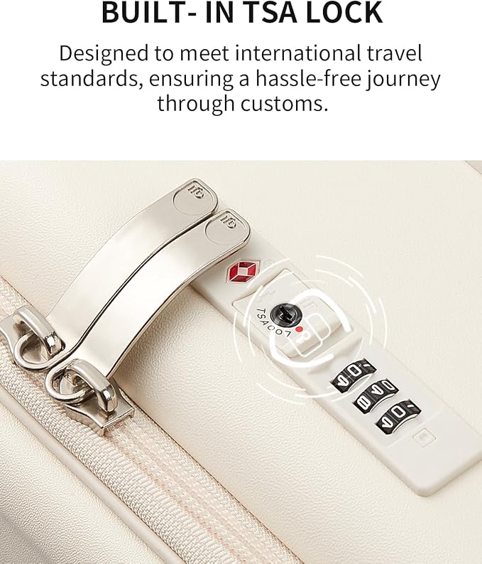 aji Expandable Top Opening Luggage Sets 2 Piece - Image 10
