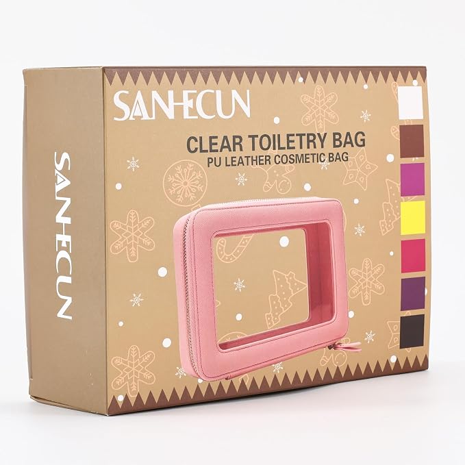 SANHECUN Toiletry bag waterproof cosmetic organizer - Image 7