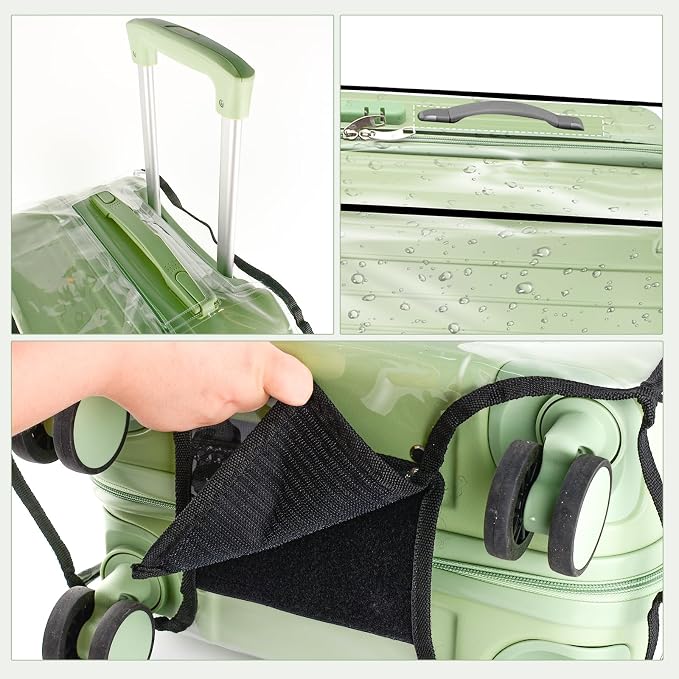 3 Pieces Thicken Clear Luggage Cover Protector - Image 4