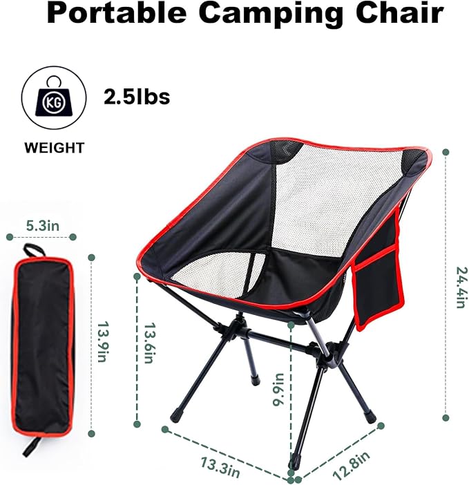 Backpacking Chair, Camping Chairs - Image 3