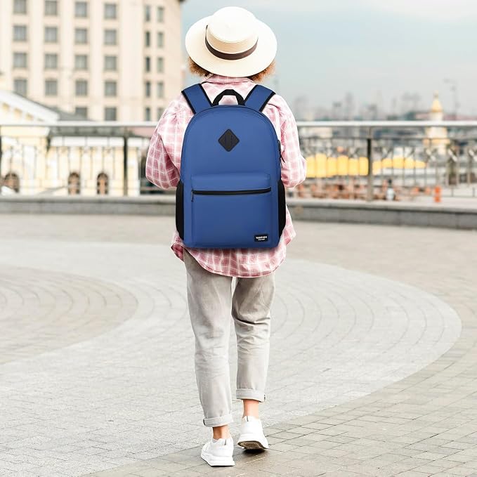 School Backpack, Classic Bookbag Men and Teen Boy Schoolbag - Image 2