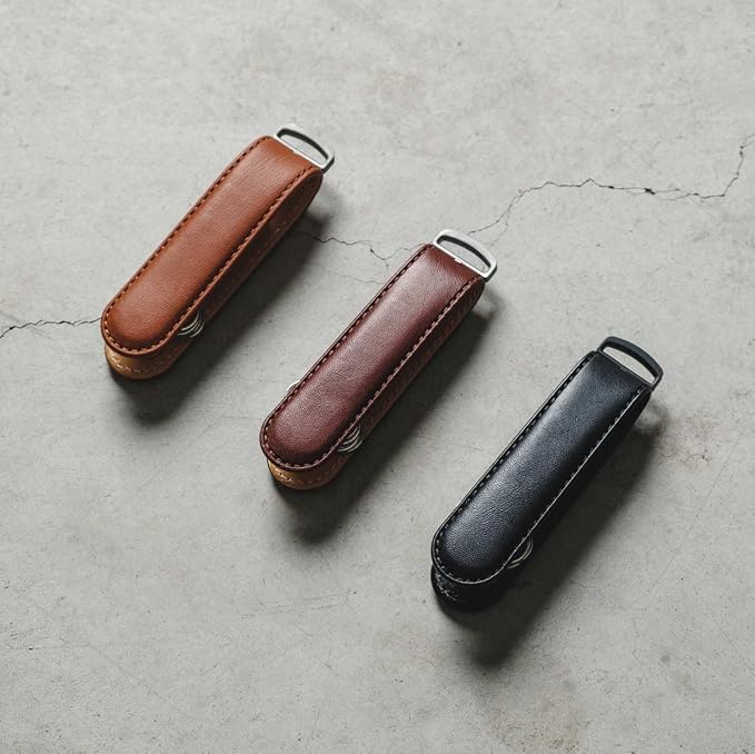 Jibbon Italian Premium Leather Key Organizer - Image 3
