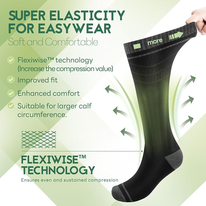 SONORAN Bamboo Viscose Compression Socks - Image 3