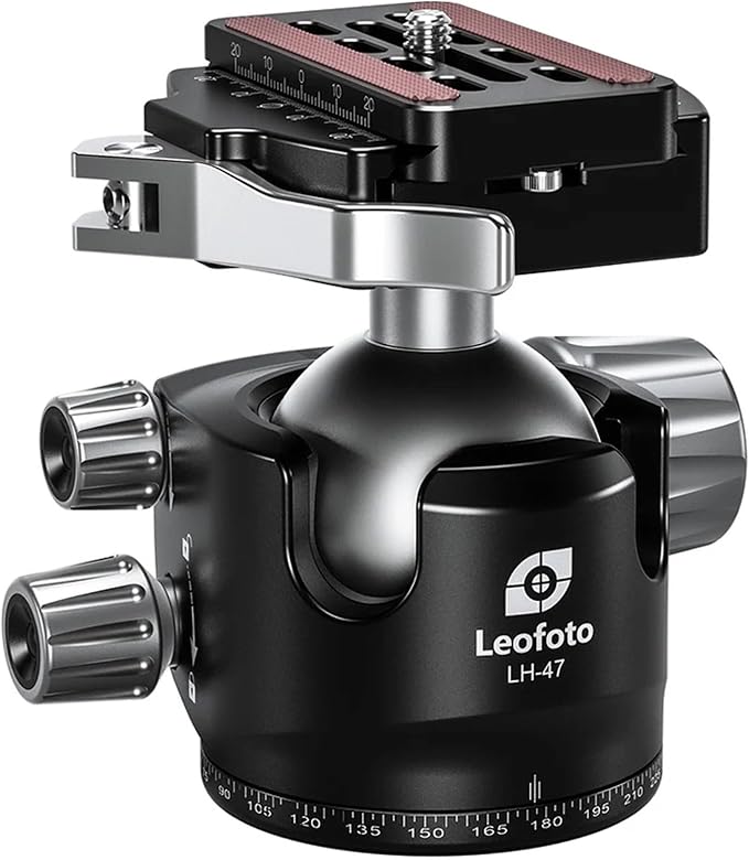 Leofoto Professional Camera Tripod, 4 Leg Sections, 360° Ball Head, Max Load - Image 2